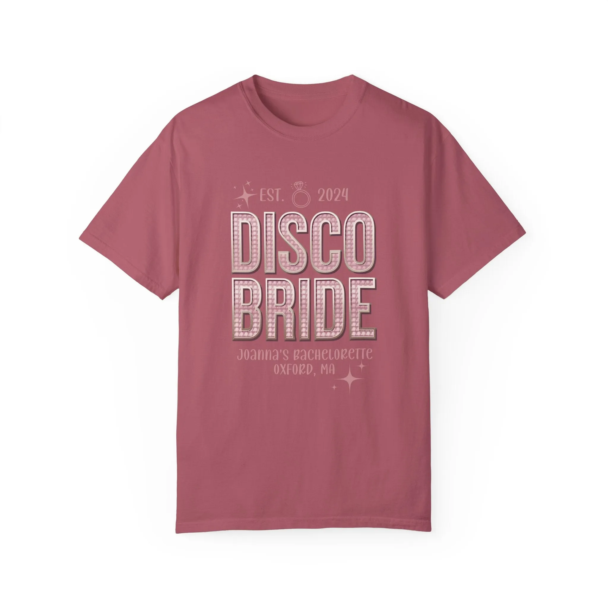 Personalized Disco Bride Shirt