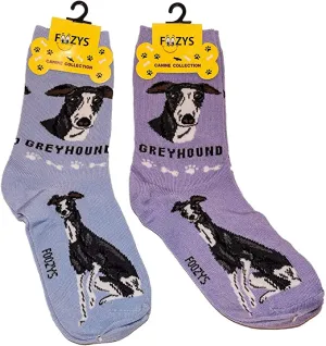 Purple Greyhound Socks