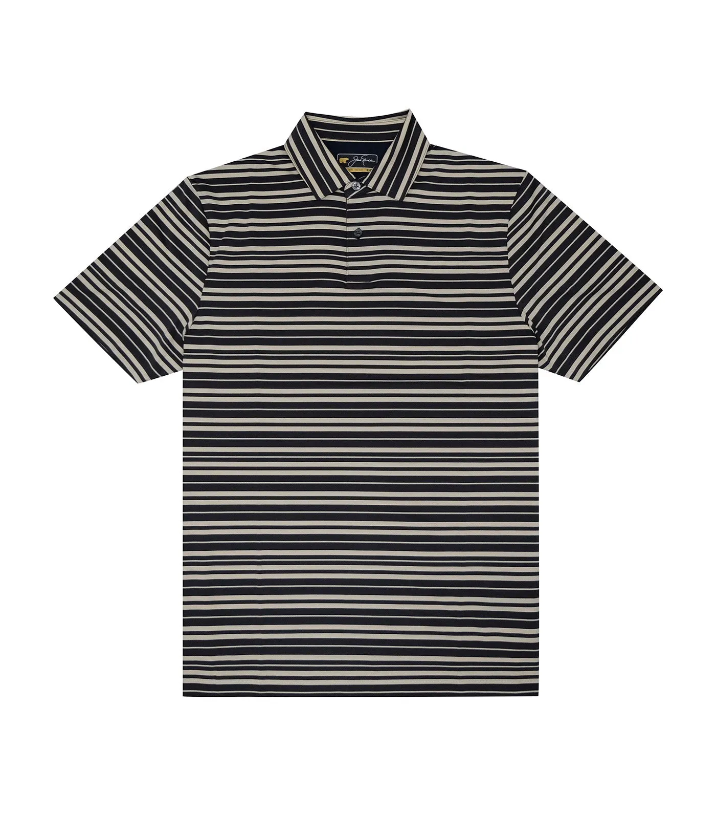 Regimental Stripe Polo Slate