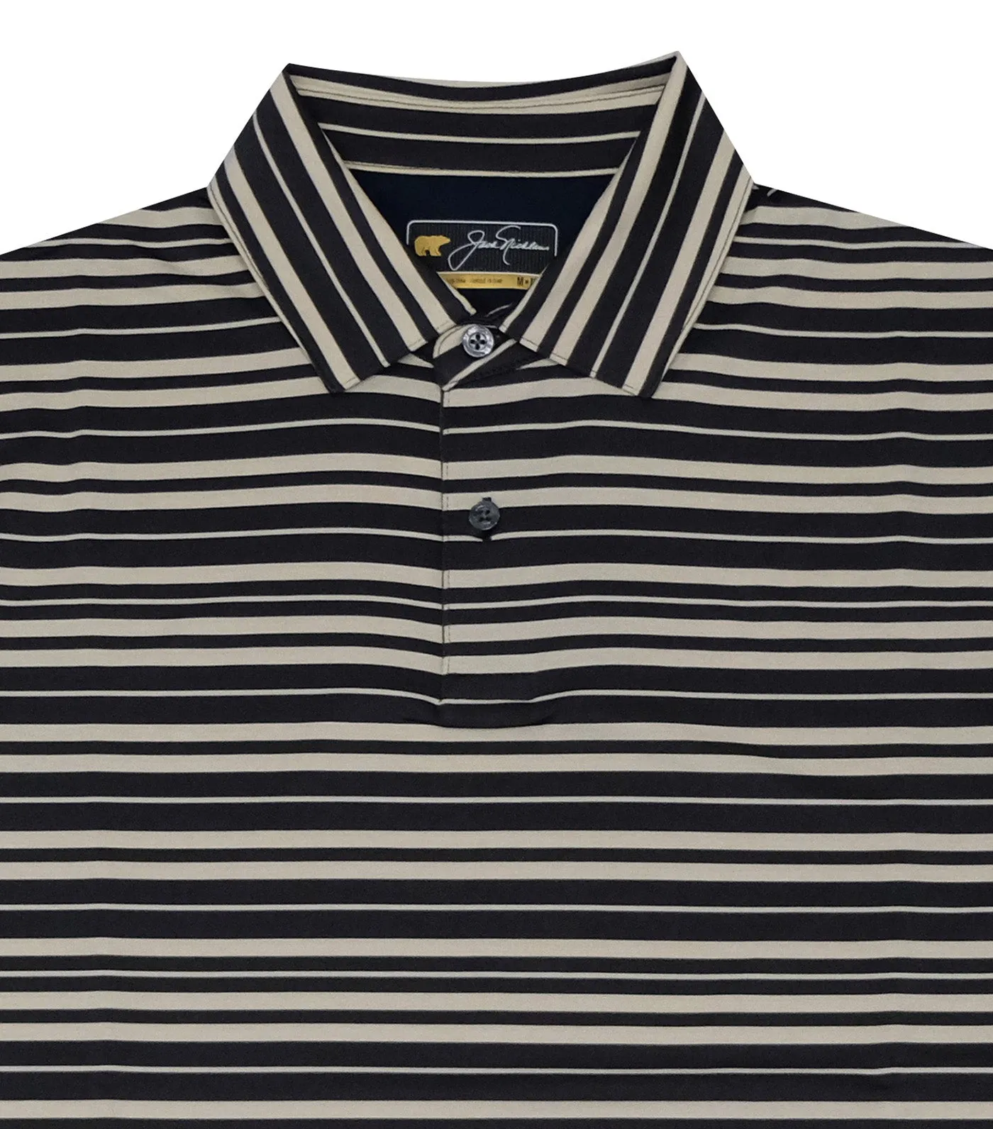 Regimental Stripe Polo Slate