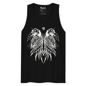 Royal Raven Tank Black/White