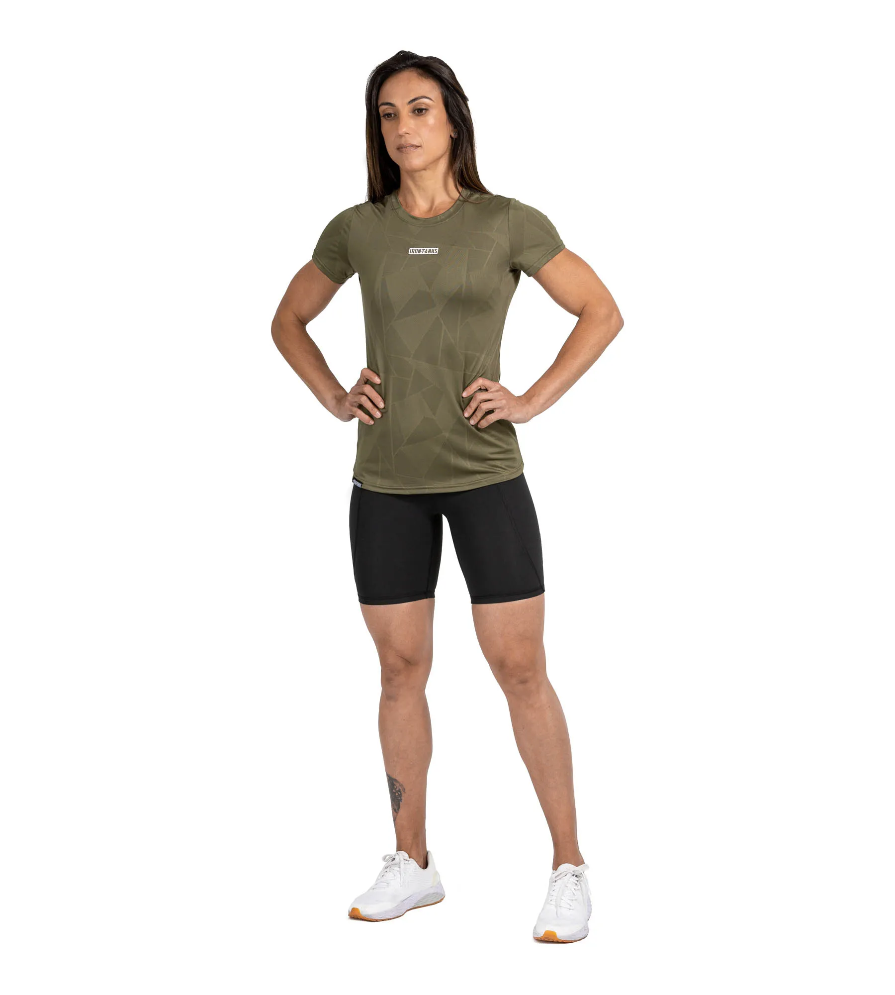 Sabre Gym Tee - Army Green