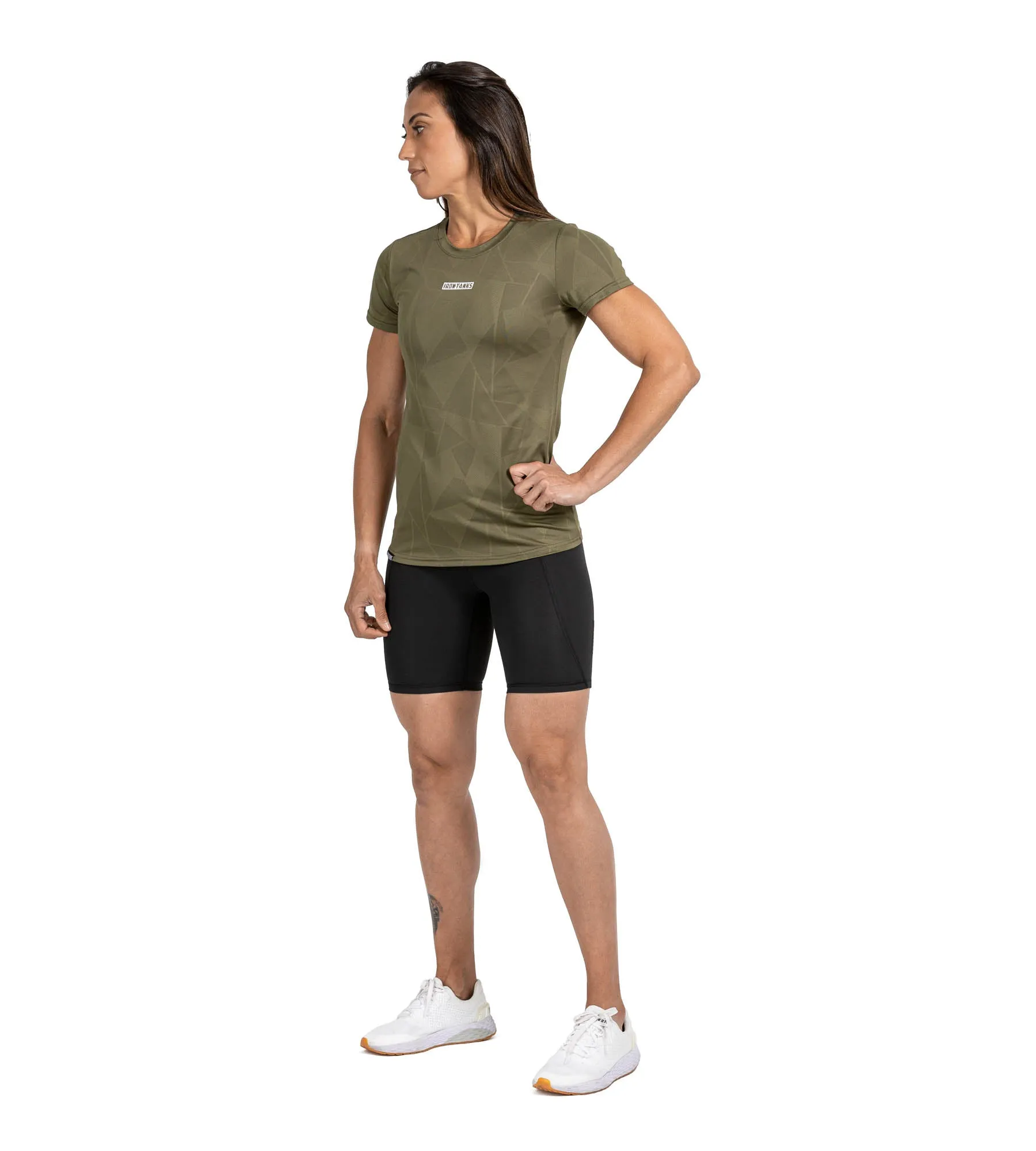 Sabre Gym Tee - Army Green