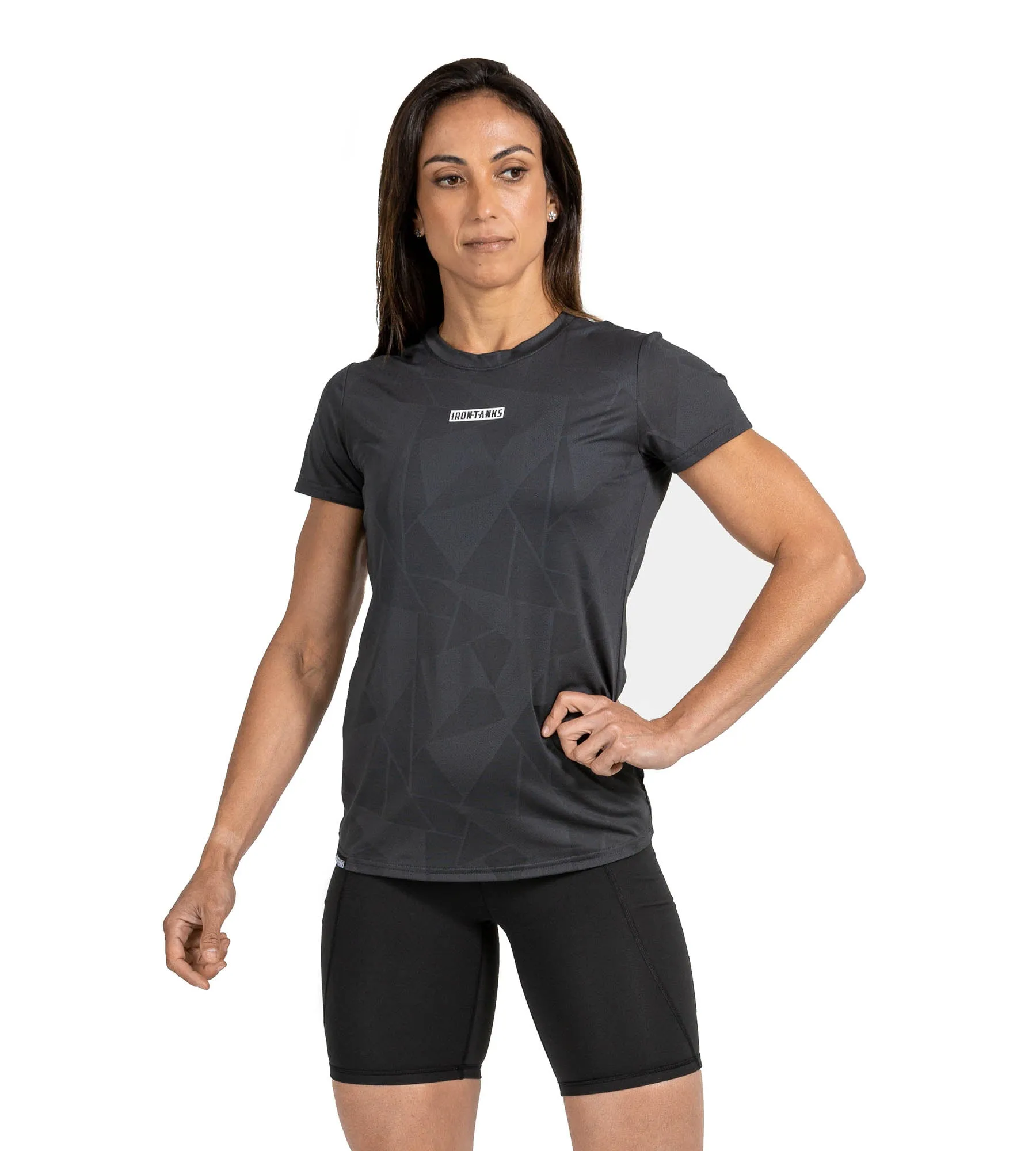 Sabre Gym Tee - Charcoal