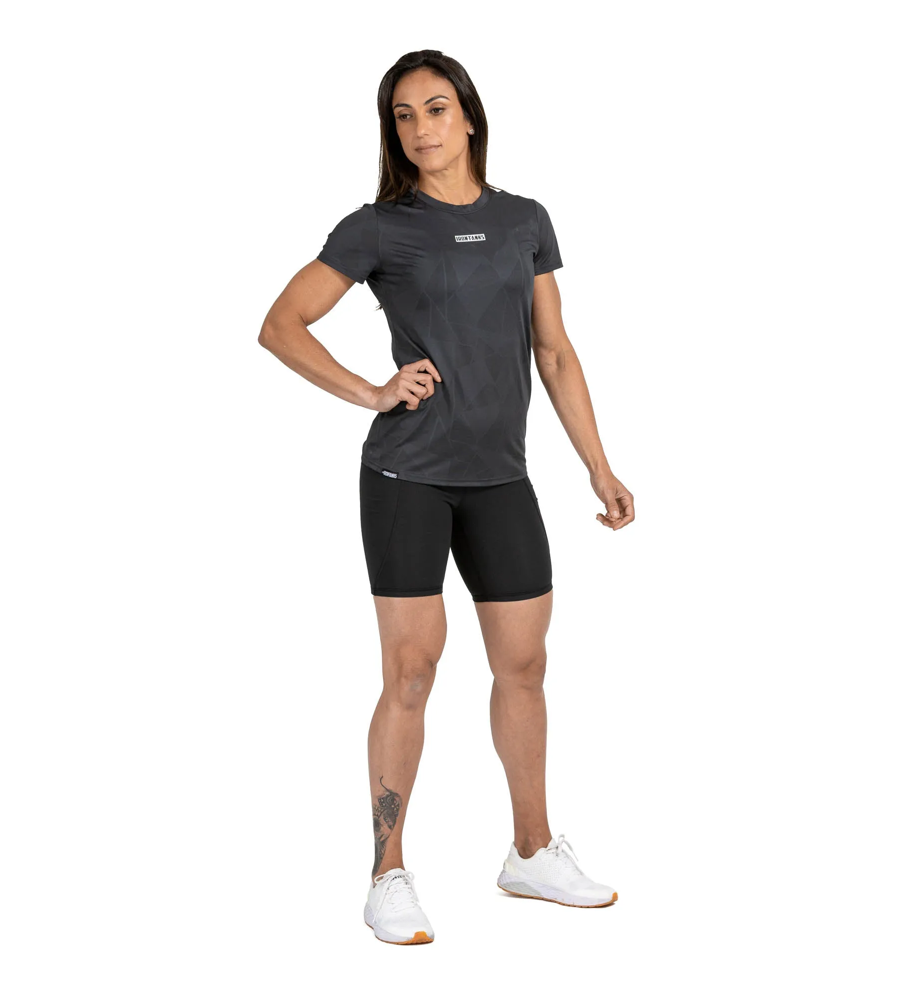 Sabre Gym Tee - Charcoal