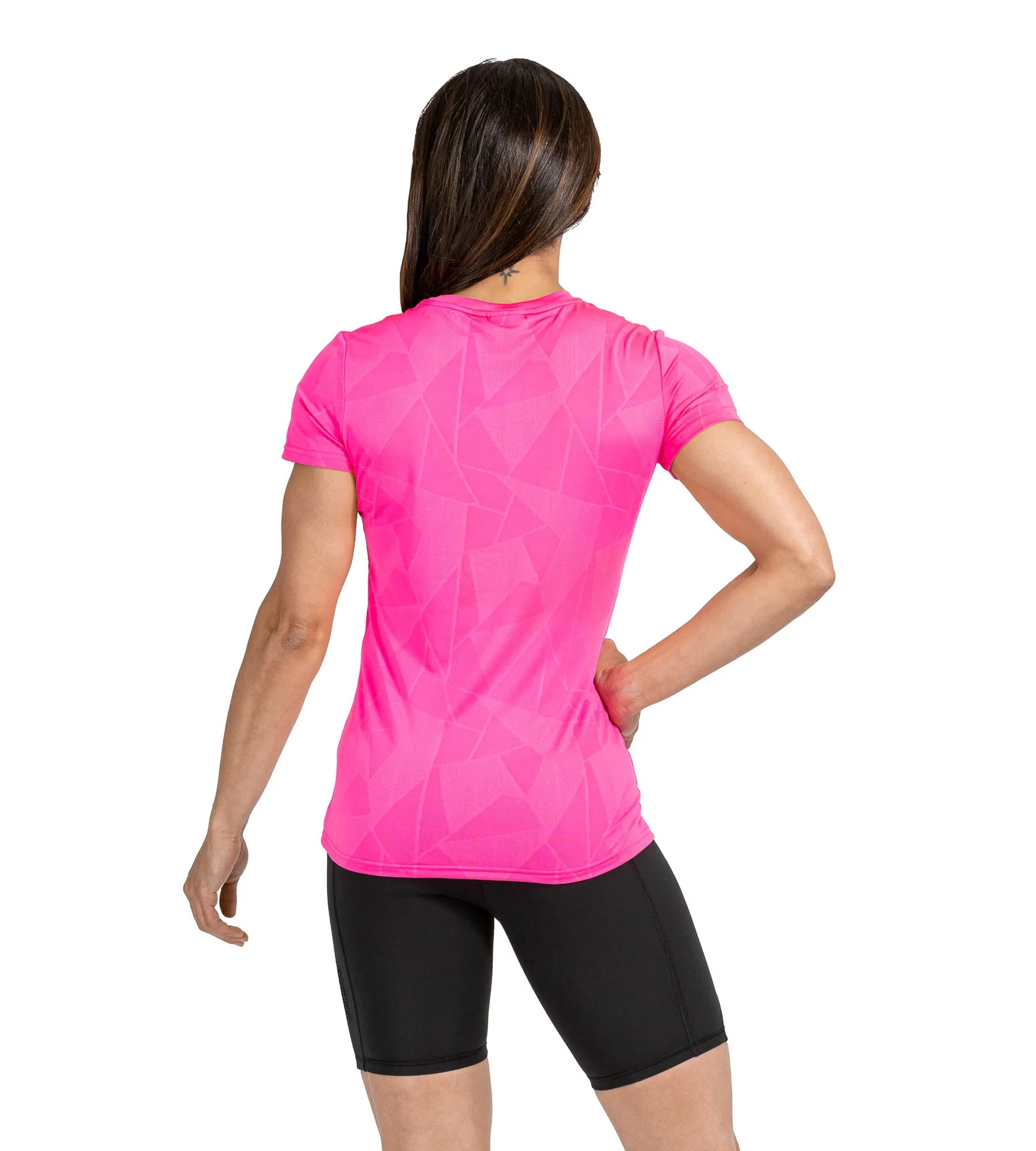 Sabre Gym Tee - Hot Pink