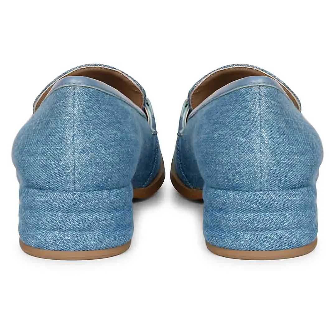 Saint Jacqueline Denim Handcrafted Shoes