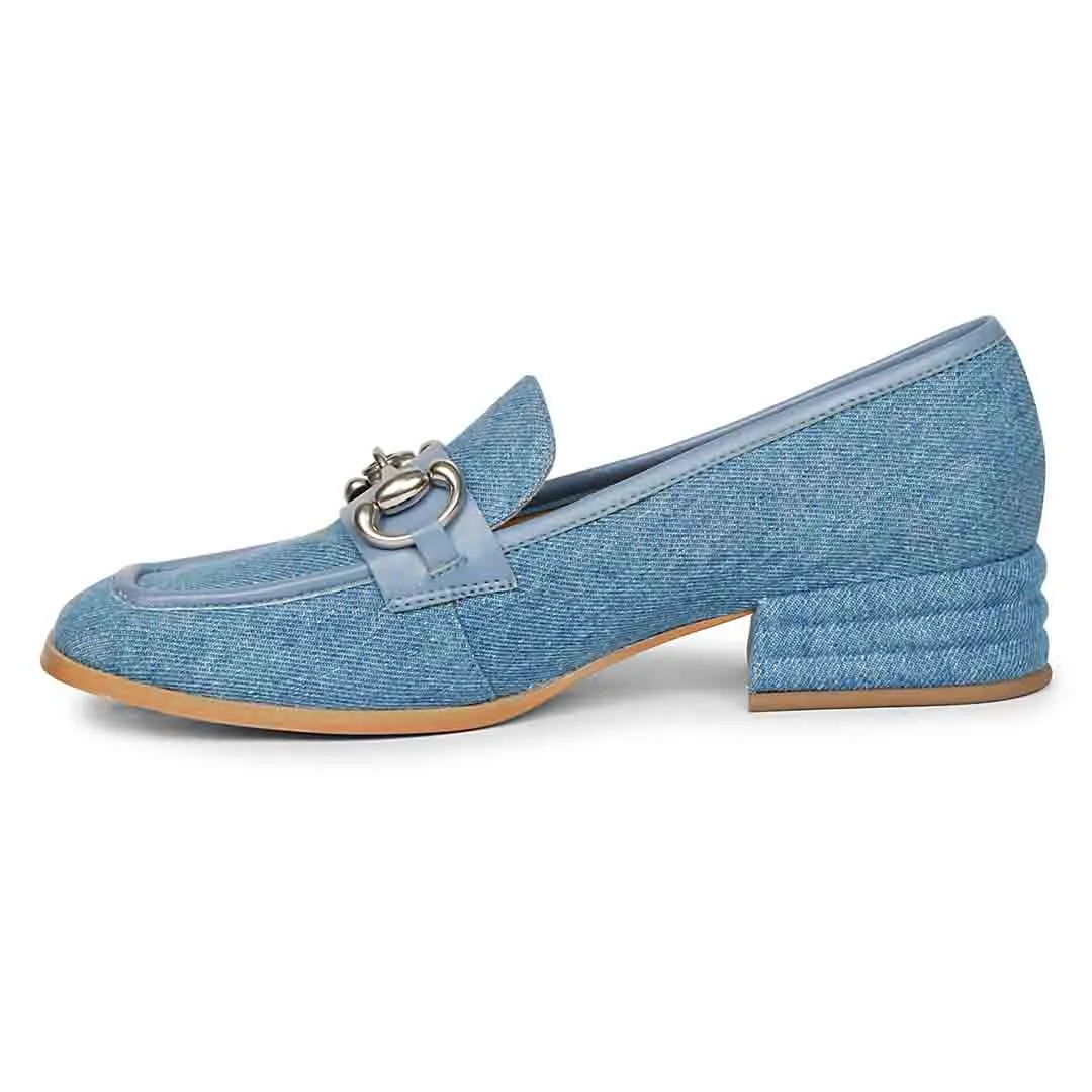 Saint Jacqueline Denim Handcrafted Shoes