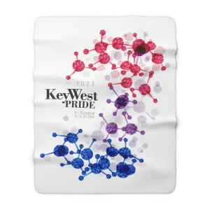 SHAVA CO Bisexual Flag 2023 Pride, Key West Sherpa Fleece Blanket - My Rainbow Is In My DNA