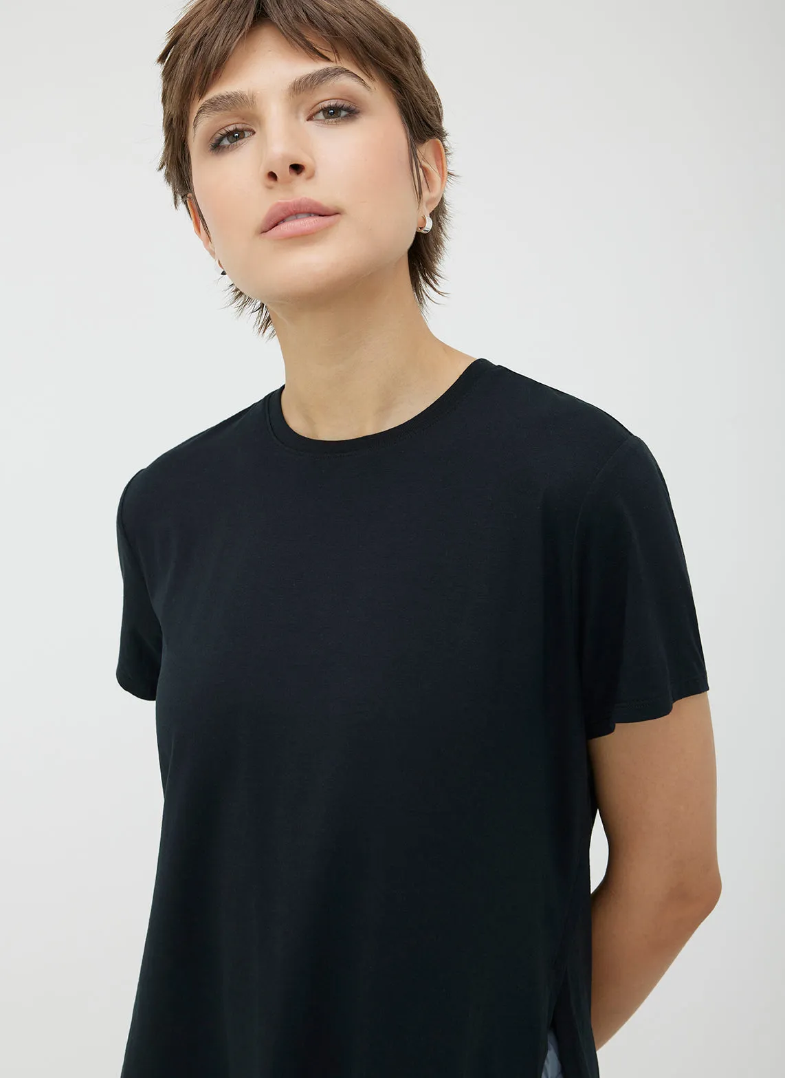 Soho Boxy Crew Neck Tee