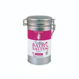 Soothing Bath Salts with Organic Lavender