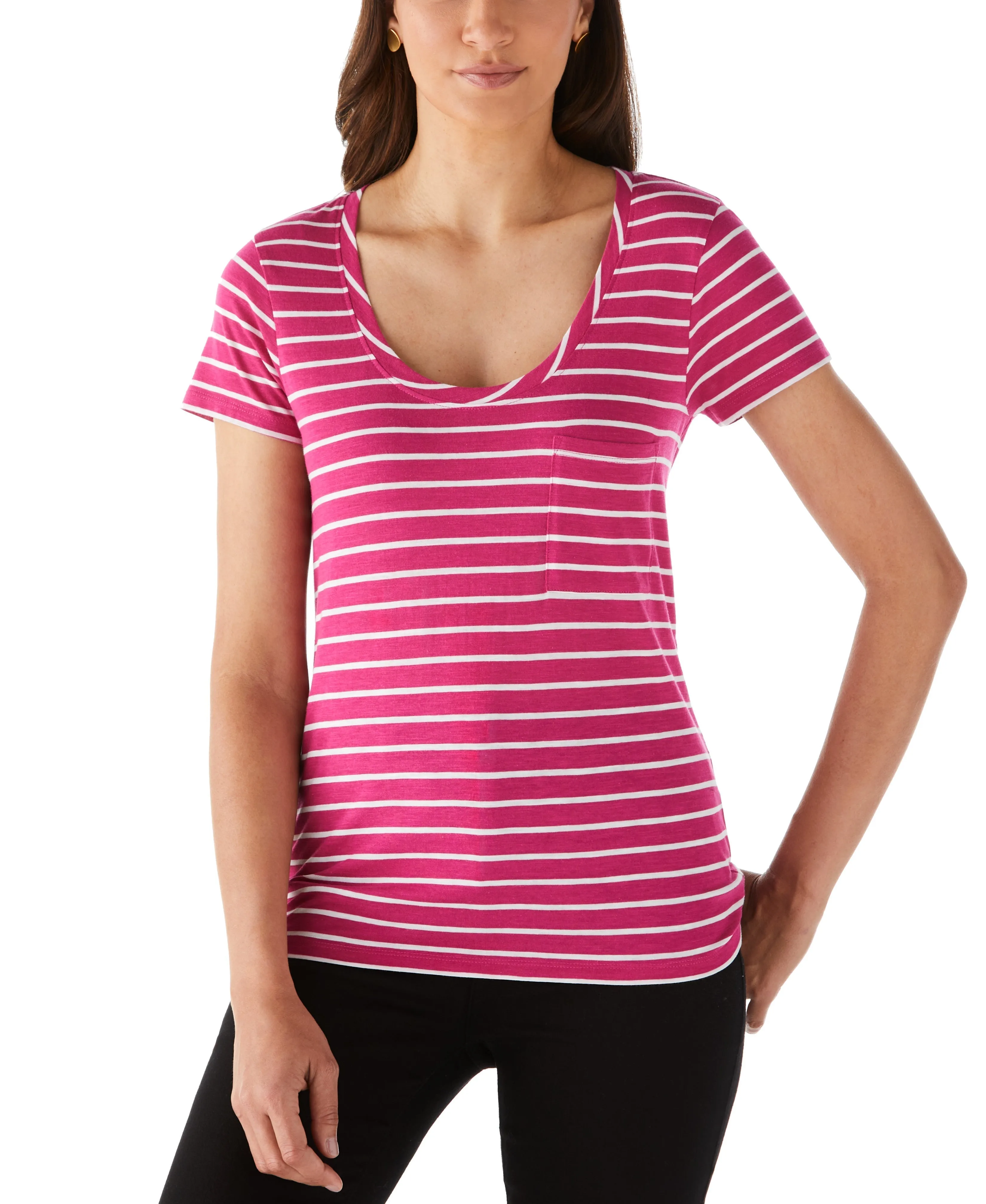 Stripe Slub Tee