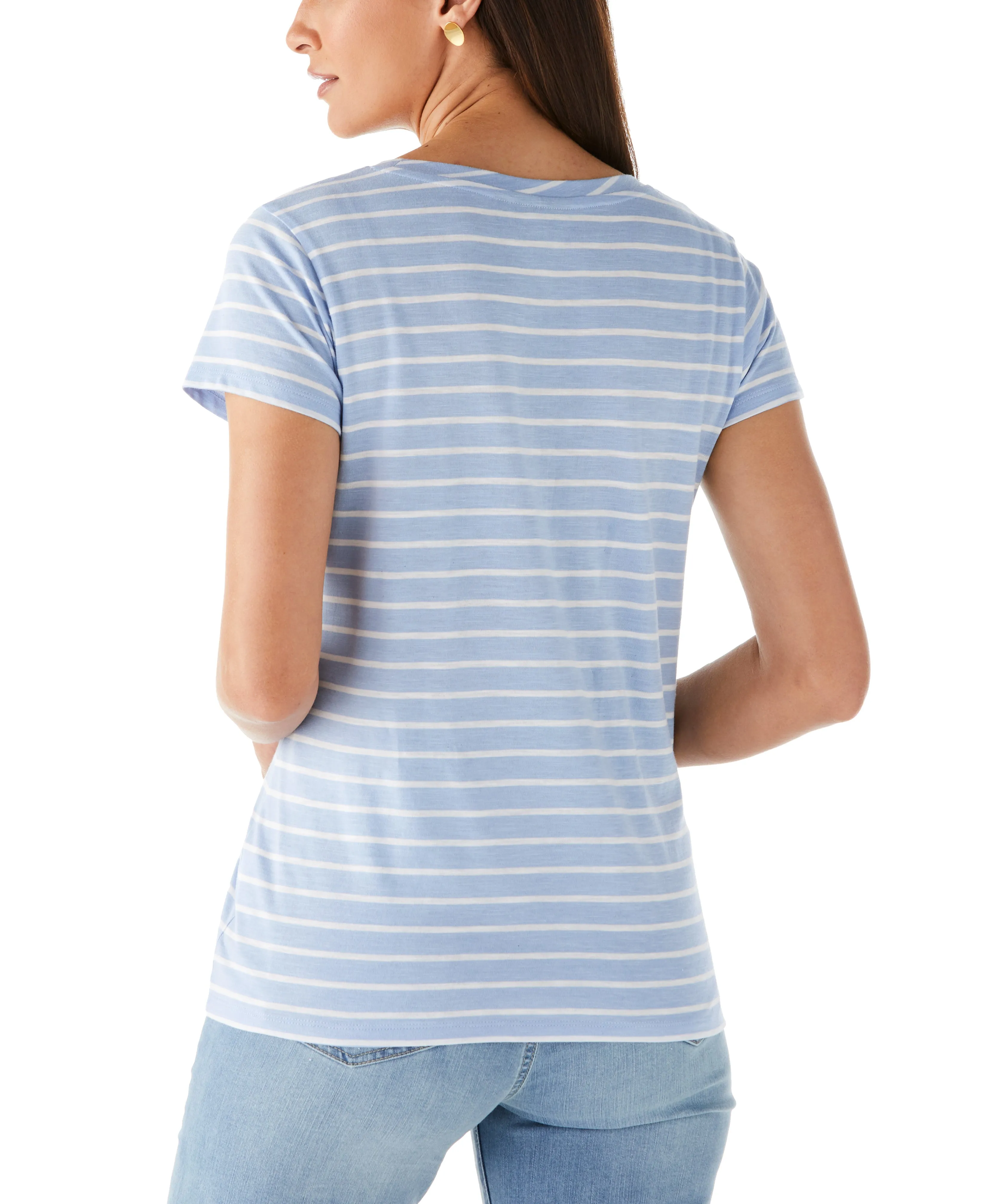 Stripe Slub Tee