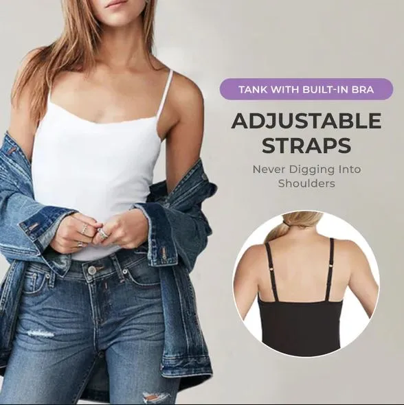 Tank With Built-In Bra