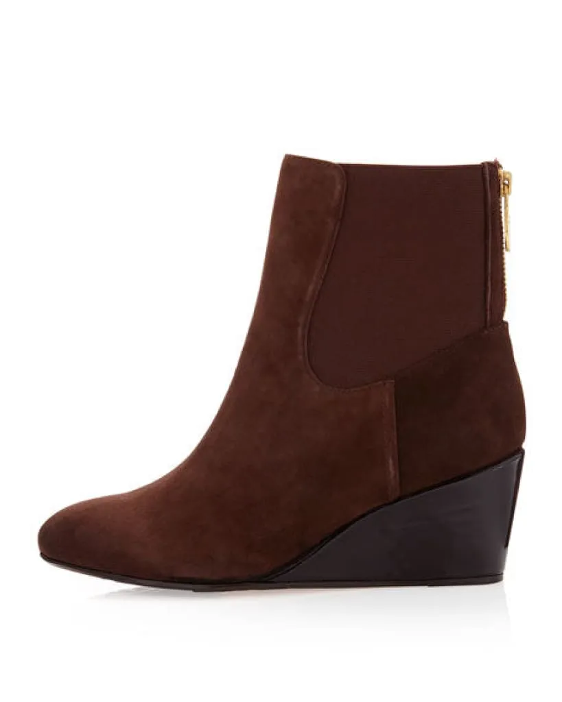 TARYN ROSE Women's •Kuri• Wedge Bootie