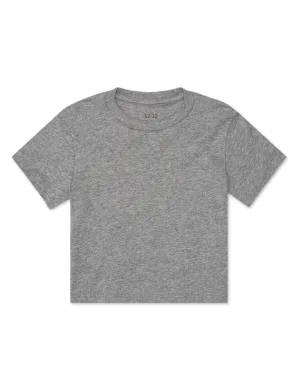 The Organic Short Sleeve Easy Tee [Heather Grey]