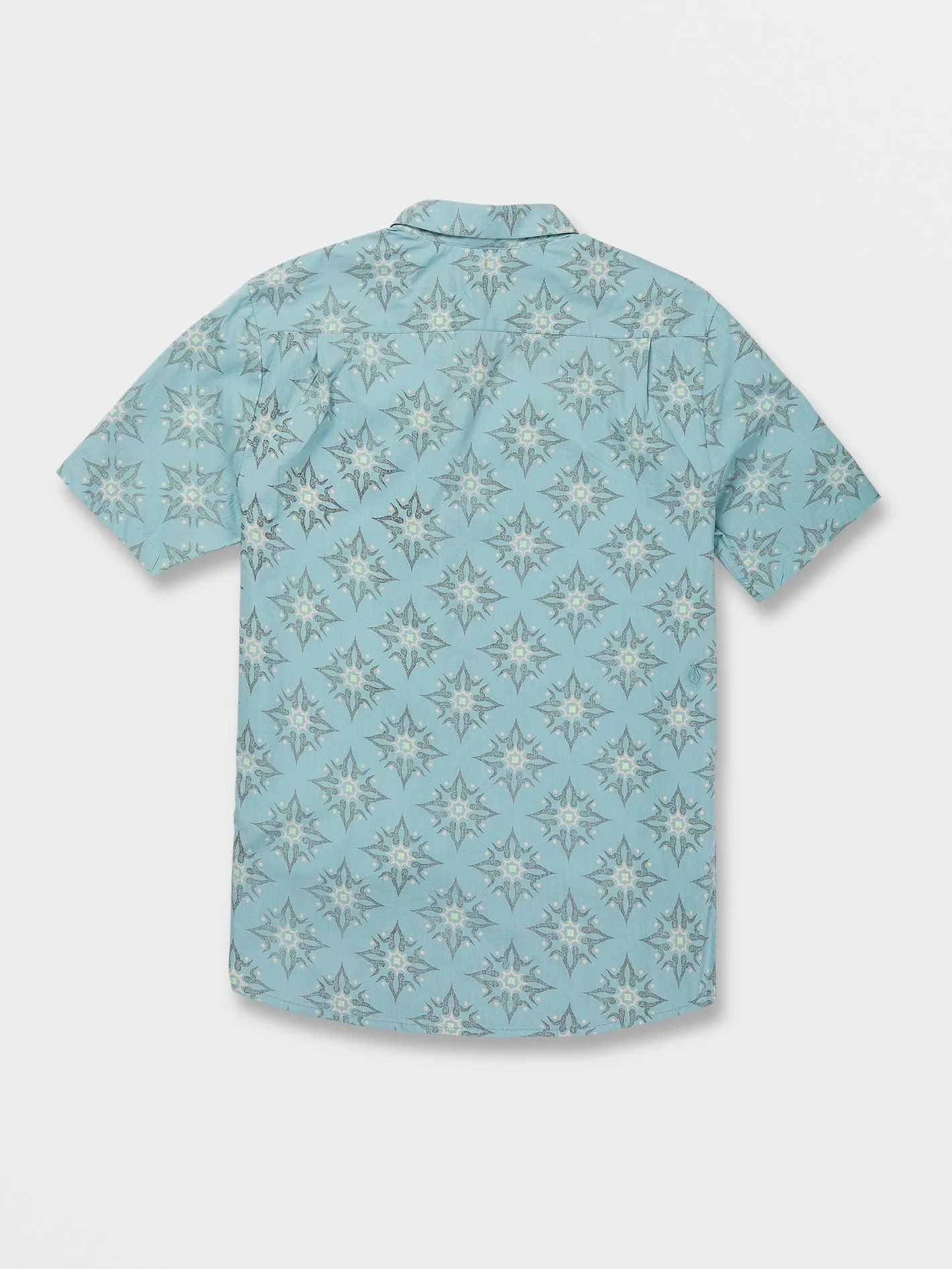 Throwing Star Short Sleeve Shirt - Coastal Blue