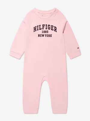 Tommy Hilfiger Baby Girls Varsity Romper