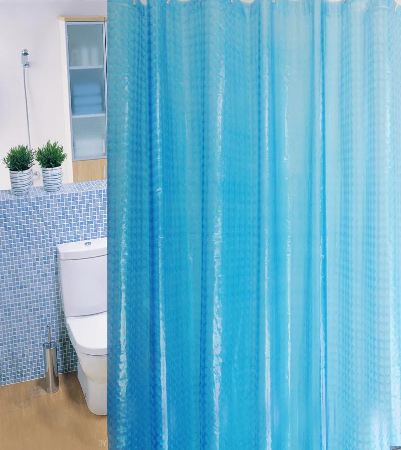 Transparent EVA Shower Curtain, HG0077