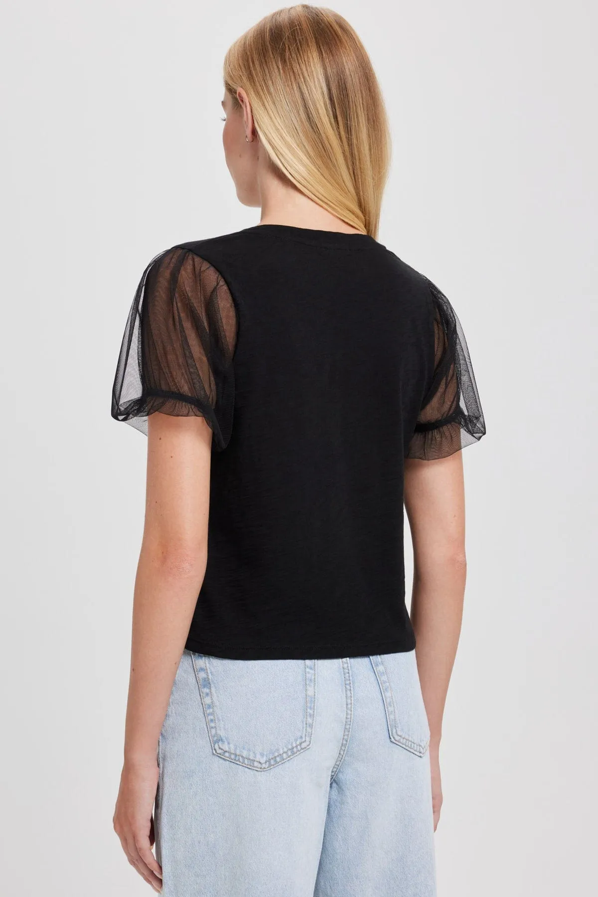 Tulle Princess Sleeve Tee