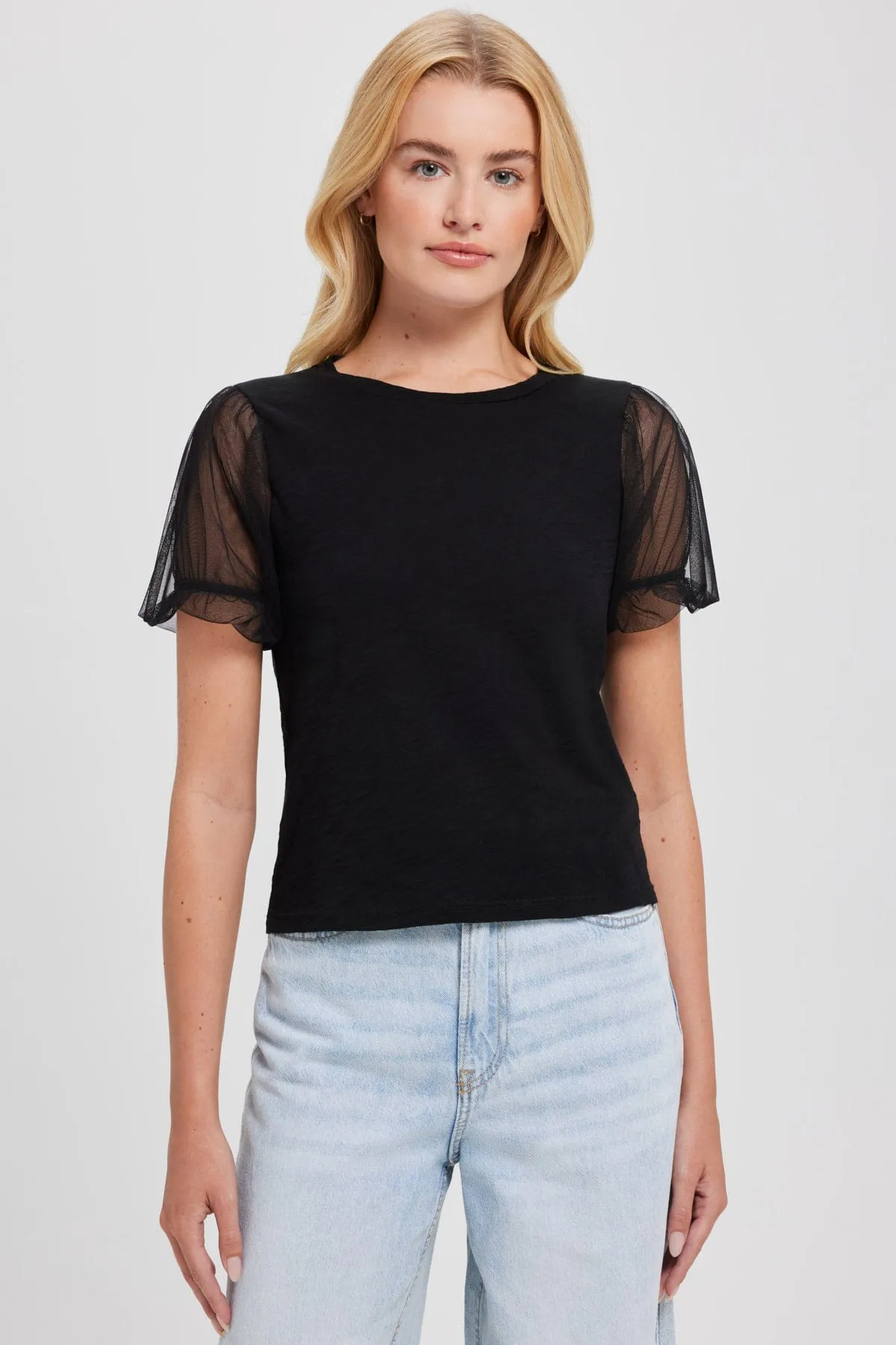 Tulle Princess Sleeve Tee