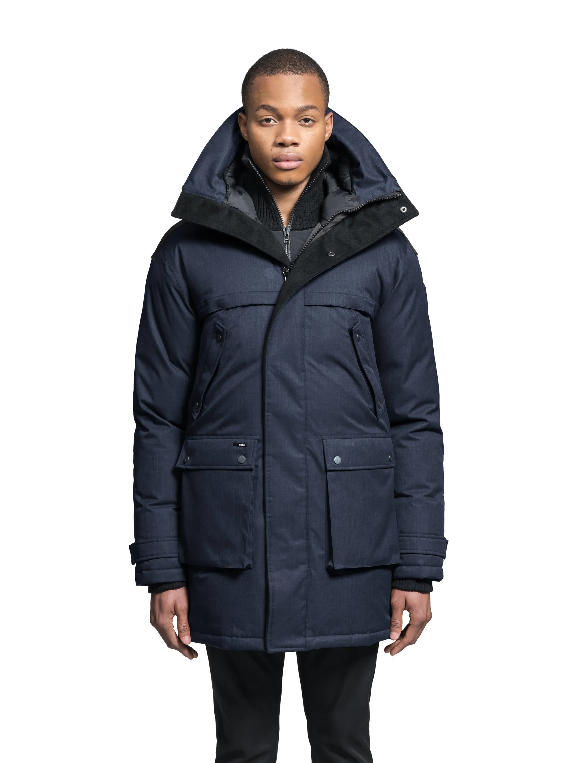 Yatesy Furless Men's Long Parka